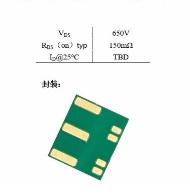310*320mm-Fan-Out Panel Level Packaging (FOPLP) GaN-Produkt